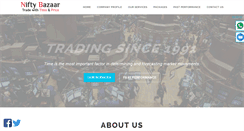 Desktop Screenshot of niftybazaar.com